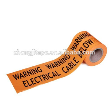 underground non detectable tape pe warning tape